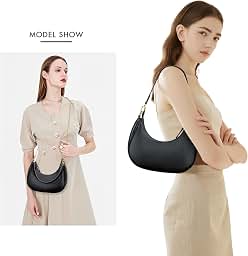 Women’s Mini Shoulder Bag – Cute Hobo Handbag & Clutch