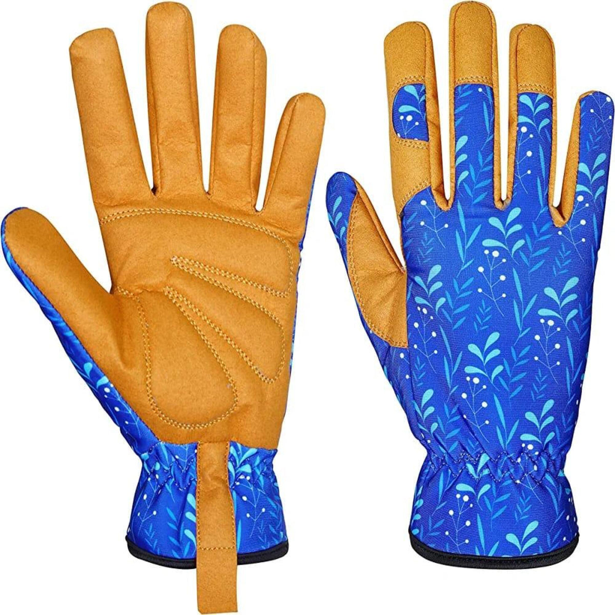 Women’s Leather Gardening Gloves – Padded Palm & Protective