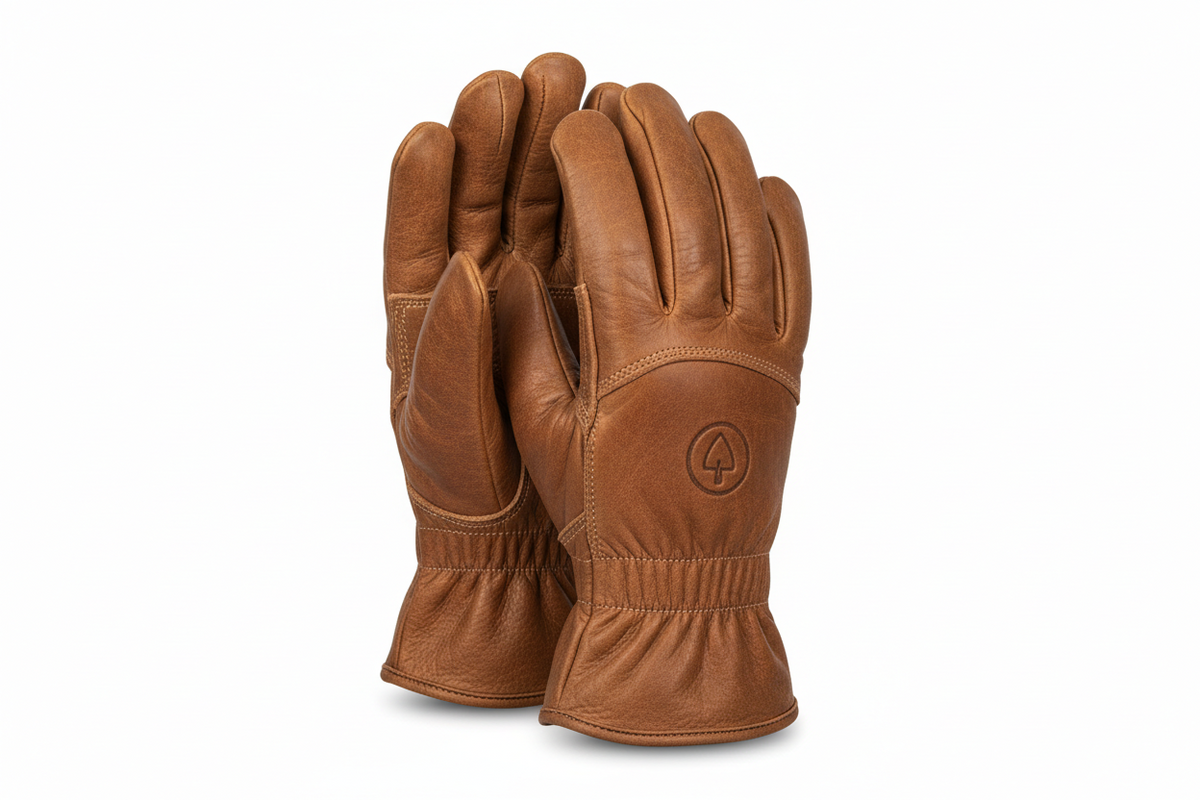 Women’s Leather Gardening Gloves – Padded Palm & Protective