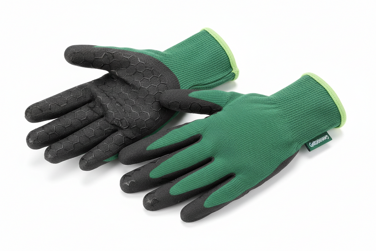 Women’s Leather Gardening Gloves – Padded Palm & Protective