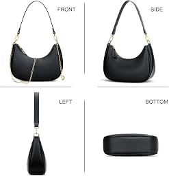 Women’s Mini Shoulder Bag – Cute Hobo Handbag & Clutch